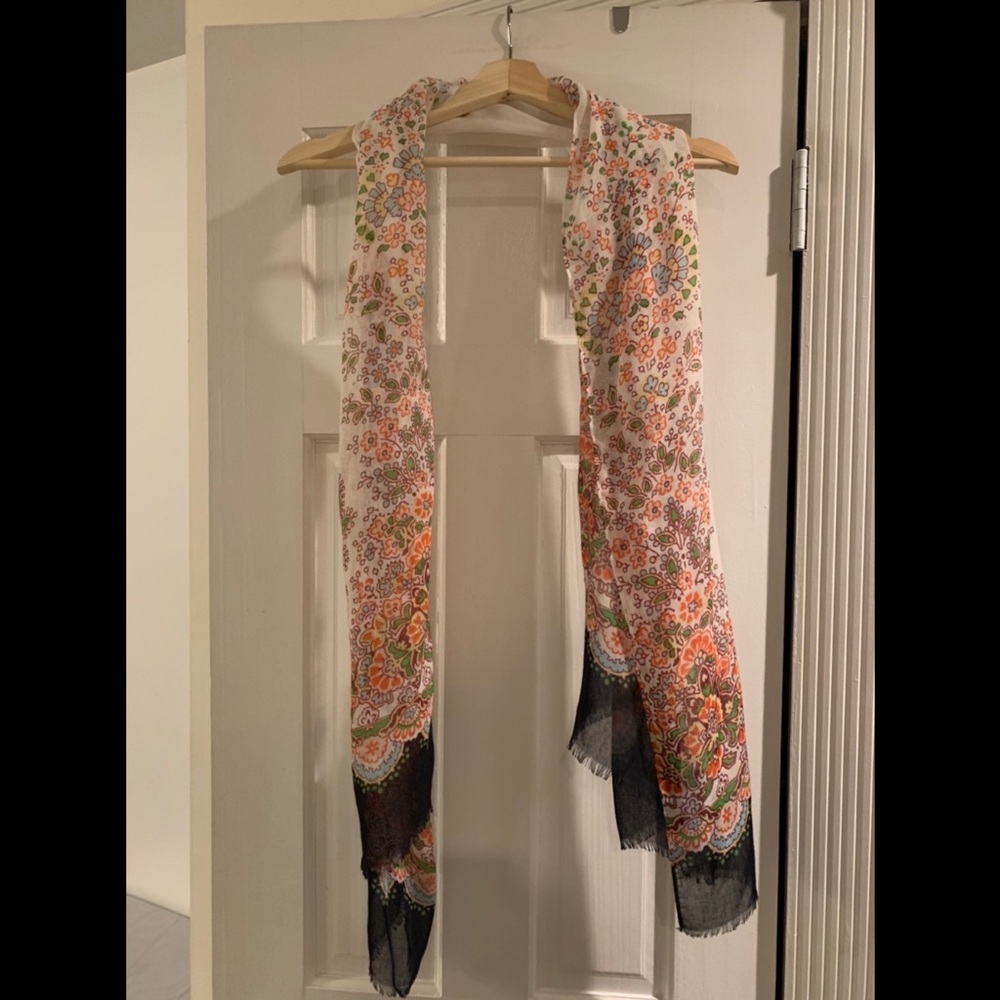 Floral scarf